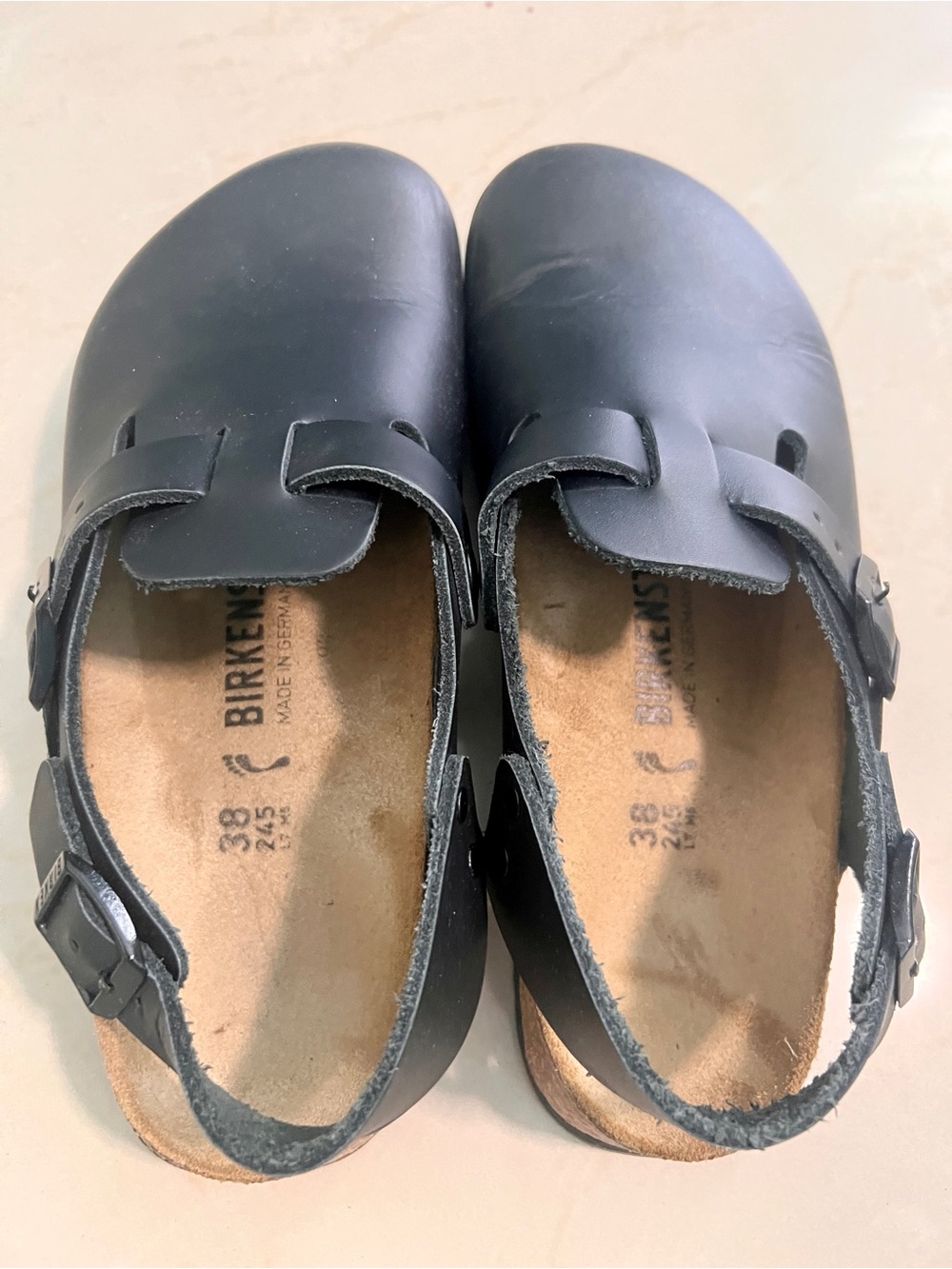 Birkenstock Tokio Super Grip Natural Leather